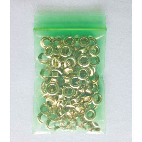 SEINICHI Ziplock Plastic Bags Unipack F-4 Semi-transparent Green Length 170 x Width 120 x Thickness 0.04mm 100 Pieces F-4-CG 1 Bag