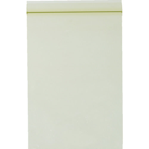 SEINICHI Ziplock Plastic Bags Unipack F-4 Semi-transparent Yellow 170mm long x 120mm wide x 0.04mm thick 100 pieces F-4-CY 1 bag