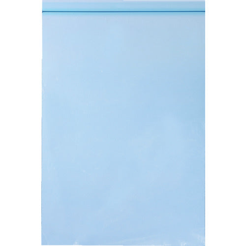 SEINICHI Ziplock Plastic Bags Unipack J-4 Semi-transparent Blue Length 340 x Width 240 x Thickness 0.04mm 100 Pieces J-4-CB 1 Bag