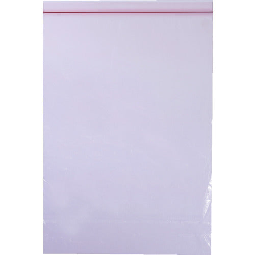 SEINICHI Ziplock Plastic Bags Unipack J-4 Semi-transparent Red Length 340 x Width 240 x Thickness 0.04mm 100 Pieces J-4-CR 1 Bag