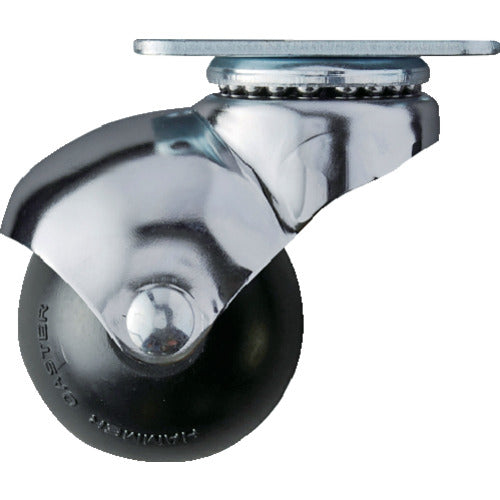 해머 플레이트식 선회식 고무 바퀴 40mm 405P-R40 1개