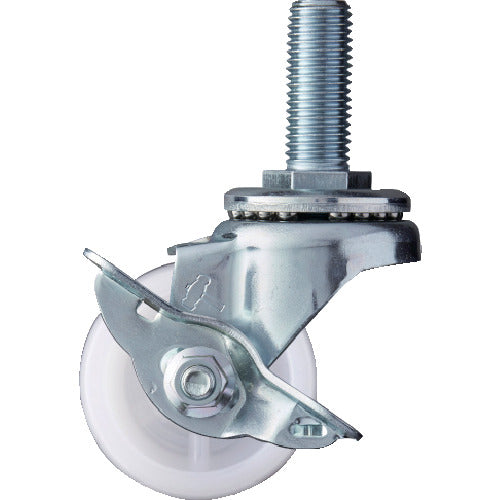 Hammer Screw-in type Swivel nylon wheel 50mm with stopper 413SA-N50 1 piece