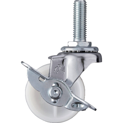 Hammer Screw-in Swivel Nylon Wheel 50mm with Stopper 415EA-N50 1 pc