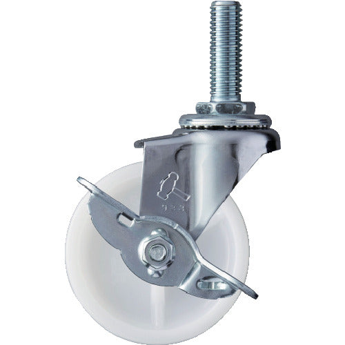 Hammer Screw-in Swivel Nylon Wheel 65mm with Stopper 415EA-N65 1 pc