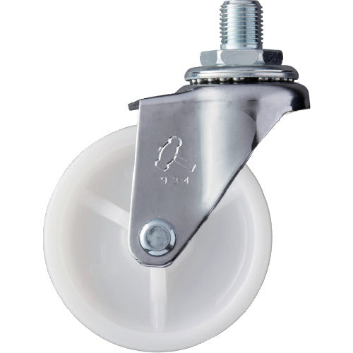 Hammer Screw-in Swivel Nylon Wheel 65mm UNF1/2 420A-10N65 1 pc