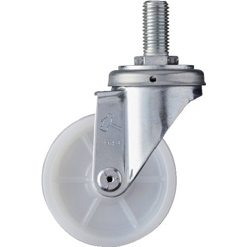 망치 나사 포함 선회식 나일론 바퀴 100mm 420SA-N100 1개