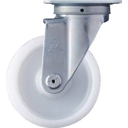 망치 선회식 나일론 바퀴 125mm 420S-N125 1개