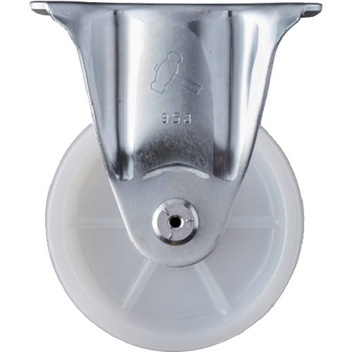 망치 고정식 나일론 바퀴 100mm 420SR-N100 1개