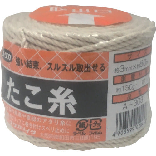 Octopus Thread Yutakamake Packing String Octopus Thread 3φ×50m A-303 1 Roll – カイゴロウ