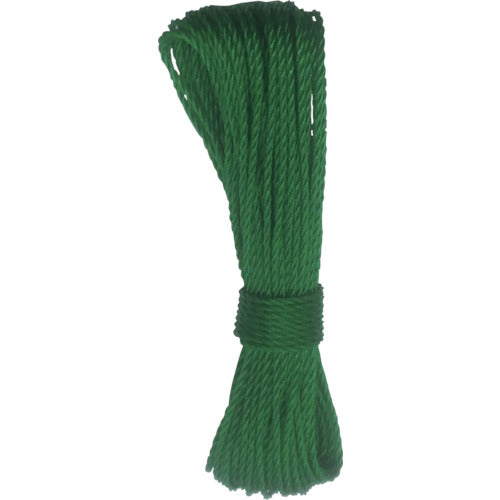 Yutakamake Rope PE Rope Green 3φ x 20m A-66 1 roll