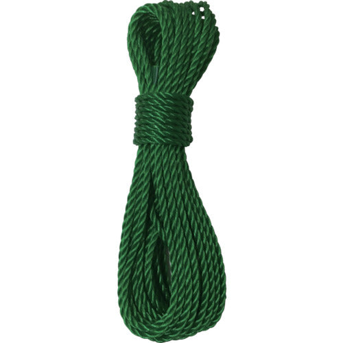 Yutakamake Rope PE Rope Green 4φ x 10m A-67 1 roll