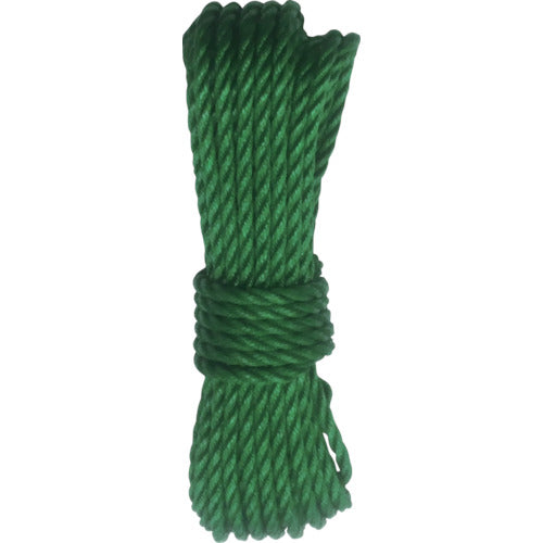 Yutakamake Rope PE Rope Green 6φ×10m A-69 1 roll