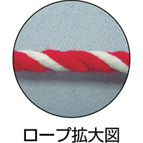 ユタカメイク　ロープ　アクリルロープ　６φ×１０ｍ　コウハク　A-86　1 巻