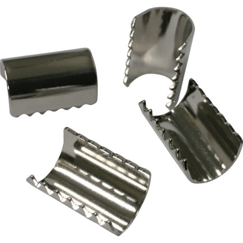 Yutakamake metal fittings, terminal claws, 8mm x 13mm, 4 pieces, KM-11, 1 bag