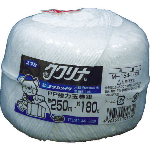 유타카 메이크업 스트랩 끈 강한 옥 끈 약 250M · 약 180g M-164-1 1 권