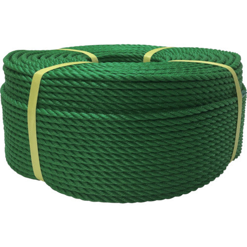 Yutakamake Rope PE Rope Roll 6φ x 200m Green PE-103 1 Roll