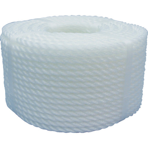 Yutakamake Rope PE Color Rope All-Purpose Pack 6mm x 50m White PE650-7 1 Roll