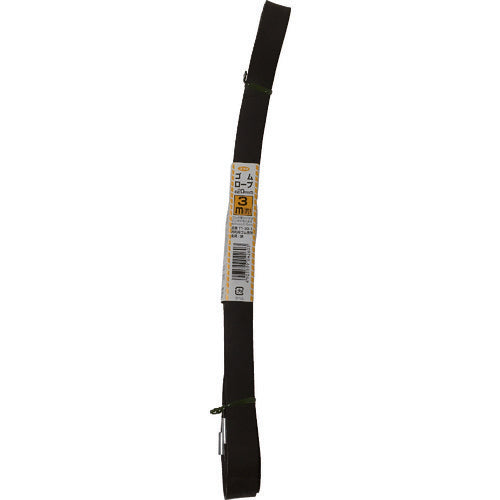 ユタカメイク　ゴム　チューブロープ（Ａカン、コの字）　２０ｍｍ×３ｍ　TT30-1　1 本