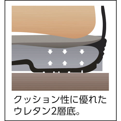 シモン　プロテクティブスニーカー（ＪＳＡＡ　Ａ種認定）　プロスニーカー（特殊冷乾素材中敷）　短靴　８８１８　ブラック／ブルー　２５．０ｃｍ　8818B/BK-25.0　1 足