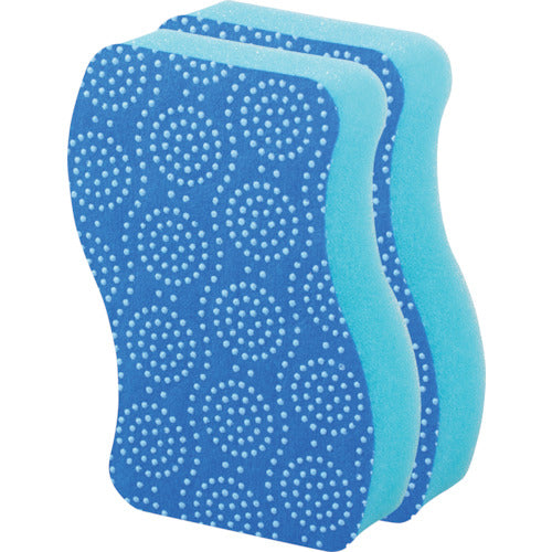 3M 스카치 브라이트 스크럽 도트 청결 스폰지 2개 팩(블루) SDS-02KB2PM 1조