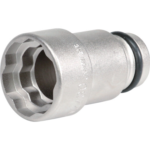 ＴＯＮＥ　インパクト用ダブルクイックフィットソケット　対辺寸法２４、３０ｍｍ　差込角１２．７ｍｍ　4NQFW-2430　1 個