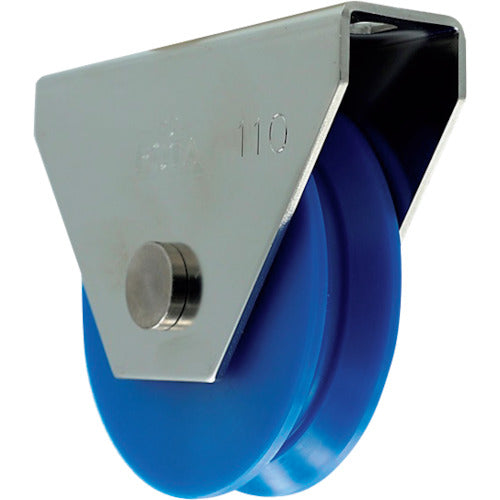 요코즈나 로타·MC 방음 중량 호차 110 mm V형 WMS-1105 1개