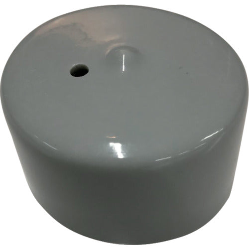 カメダ　単管キャップ　１０個入り　グレー　VTP-48GY　1 袋