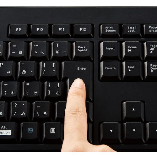 ELECOM Full Keyboard Bluetooth Quiet Design Antibacterial Black TK-FBM118SKBK 1 pc