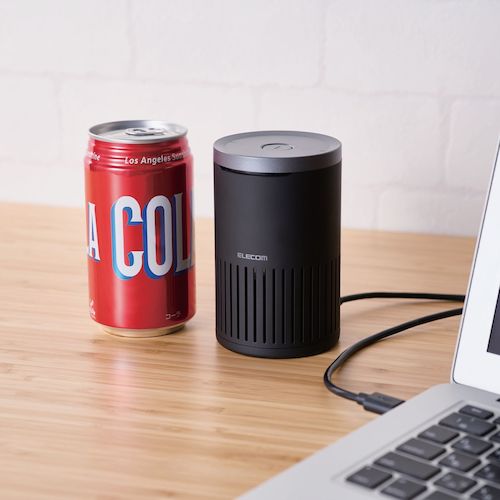 ELECOM Conference Speakerphone Noise Reduction Echo Canceller Omnidirectional Microphone Wired USB-A HS-SP02BK 1 pc