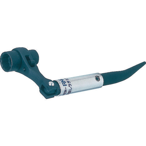 スーパー　早回し・両口ラチェットレンチ（曲がりしの付）呼び：１７×１９　全長：２８７ｍｍ　RND-1719　1 丁