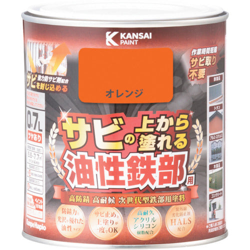 KANSAI Oil-based Iron Parts S Orange 0.7L 00357640441007 1 pc