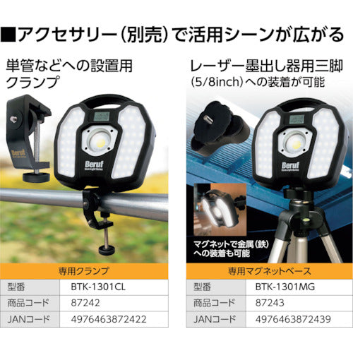 BERUF BTK-2801R High Power Portable Work Light 87237 1 piece