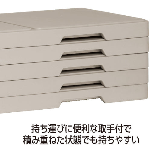 テラモト　スタッキングブローベンチ１８００グレー　BC-305-518-7　1 台