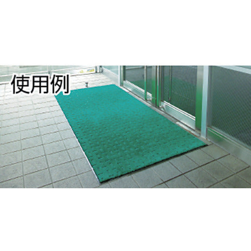 테라모토 우천용 매트 에코레인 매트 그레이 900×1800mm MR-026-148-5 1장