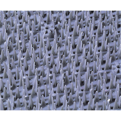 テラモト　屋外マット　チャイムマット　灰色　４５６×７５６ｍｍ　MR-053-046-5　1 枚