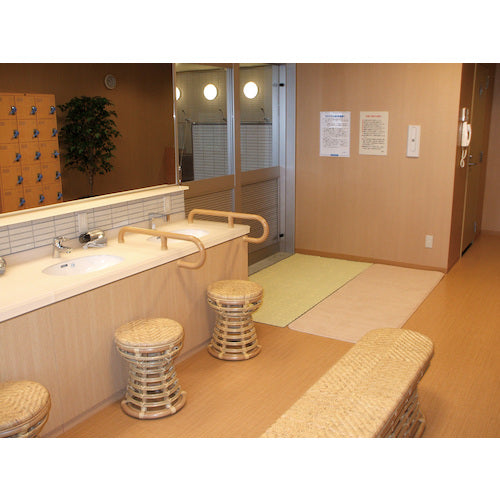 테라모토 맨발 깔끔한 매트 900×1800mm 베이지 MR-146-048-0 1장