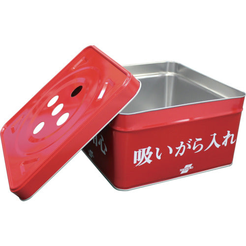 Teramoto Ashtray 2 (for work site use) SS-258-400-0 1 unit
