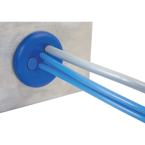 ｉｃｏｔｅｋ　【売切商品】　集約丸形ケーブルエントリープレート（ＦＤＡ準拠・８本配線）　KEL-DPZ-HD40/8-70354　1 個