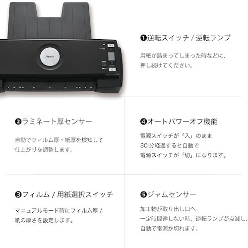 ASKA 6 롤러 라미네이터 L620A3 1 대