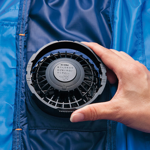 アイトス　物流作業対応型空調服ベスト（空調服ＴＭ）　シルバー　Ｓ　AZ50195-003-S　1 着