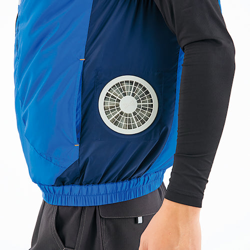 아이토스 물류 작업 대응형 공조복 베스트(공조복 TM) 네이비 M AZ50195-008-M 1 착용