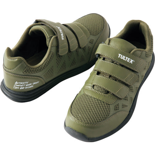 아이토스 경량 세이프티 슈즈 AZ51665 카키 26.5 AZ51665-025-26.5 1 다리