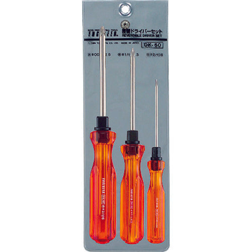 ENGINEER Interchangeable Driver Set, 3-piece set, DK-50 1 S