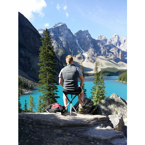 ウォークスツール　折りたたみチェア　コンフォート　５５０ｍｍ　WSCF55　1 脚