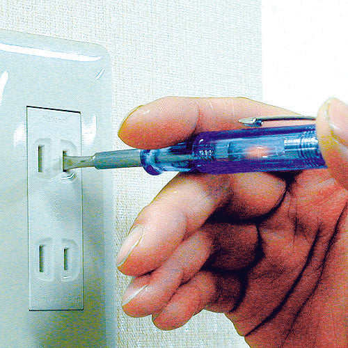 ＥＮＧＩＮＥＥＲ　検電ドライバー（低電圧検電用）　DKD-01　1 本