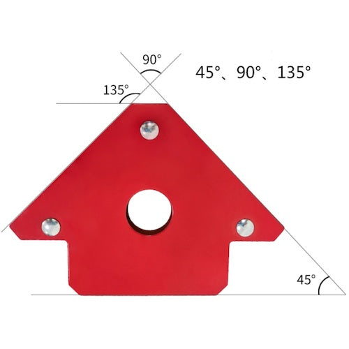 セーフラン　溶接マグネットホルダー　Ｍサイズ　１５６ｘ１０３ｘ厚さ１５ｍｍ　吸着力約２２ｋｇ　J2444-M　1 個