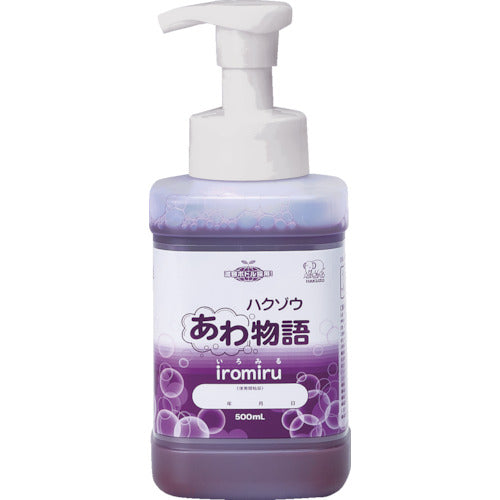 ハクゾウメディカル　ハクゾウあわ物語　ｉｒｏｍｉｒｕ　５００ｍｌ　ポンプ付　3002004　1 個