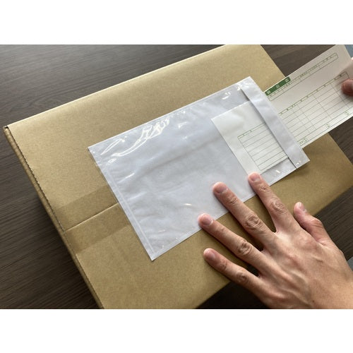 파피루스 재생 PE 딜리버리 팩 완전 밀봉 타입(장 3 봉투 사이즈용) 145×250 100장입 전면 풀 PA-652 1 PK