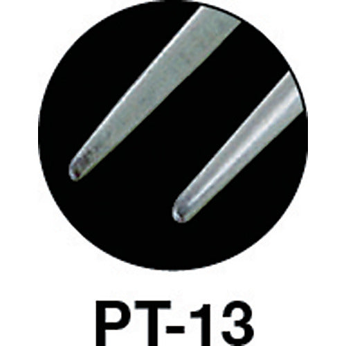 ENGINEER Tweezers, Technician Type, 190mm, PT-13, 1 pc