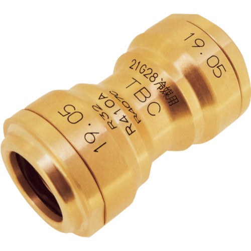 TBC 냉매 동관용 원터치 피팅 F-1 소켓 FOC-K2222 FOC-K2222 1개